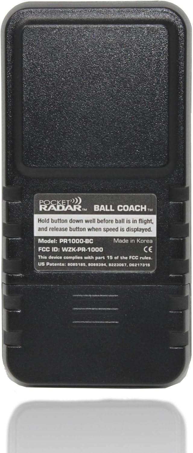 Pocket Radar Ball Coach (NOT Compatible w/Sports App) - Baseball Radar Gun | Speed Gun for Baseball, Softball, Cricket - Accurate Pitching / Hitting & Sports Speed Measurement, Portable Radar - Image 2