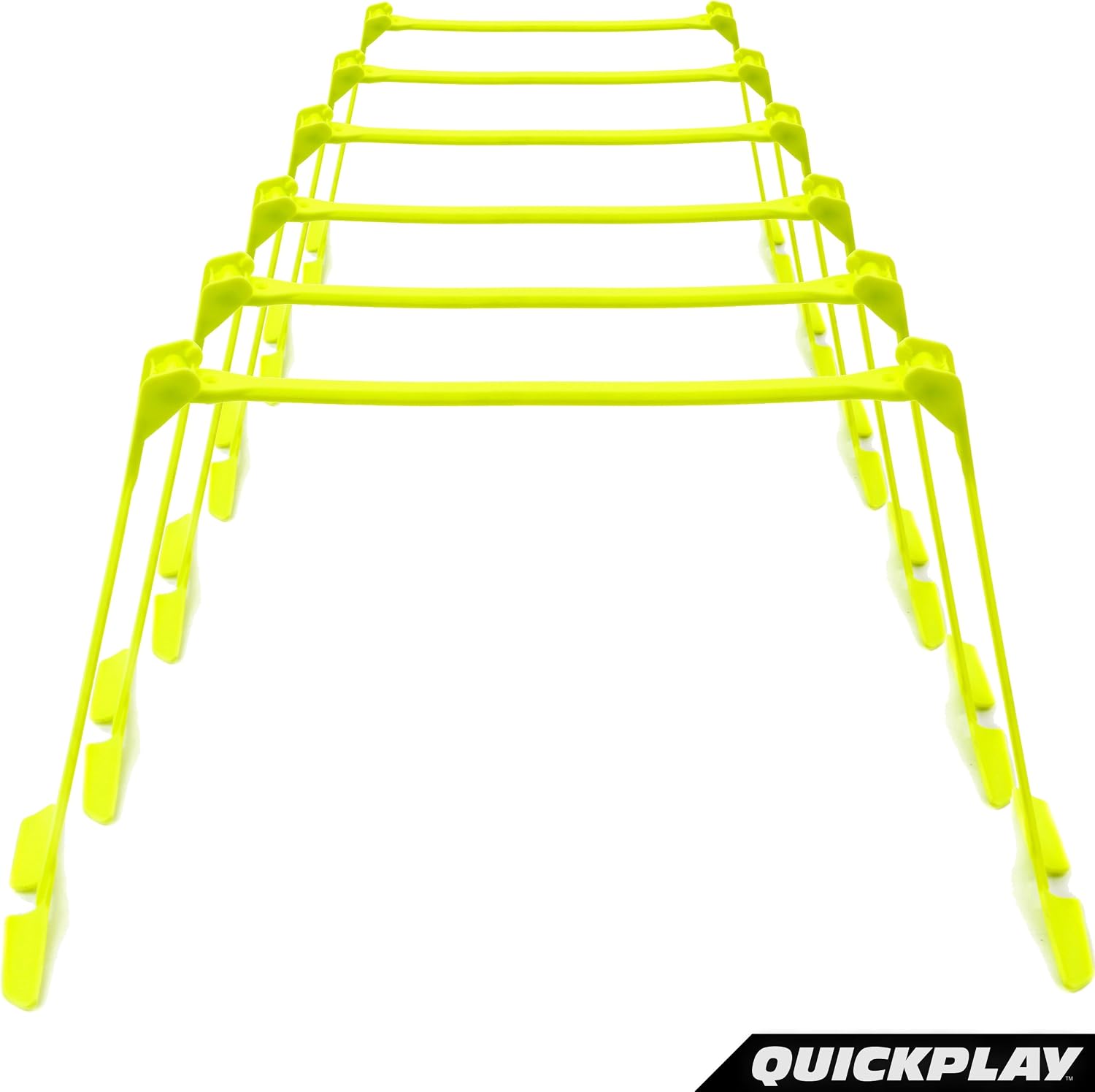 QUICKPLAY Adjustable Speed Hurdles Set of 6 - Agility & Soccer Training | 3-in-1 heights 6", 9", 12", Quick-click adjust, Footwork & plyometric drills, Portable, Carry bag included - Image 9