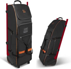 120L Hockey Bag with Wheels,Rolling...