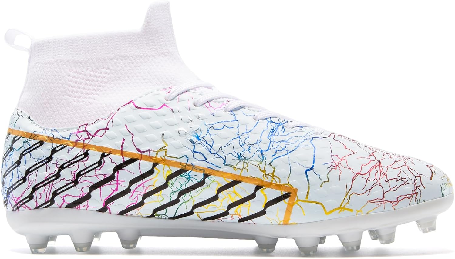 Youth Soccer Cleats - Lightweight High-Top Football Boots for Training - Image 6