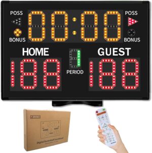 Electronic Basketball Scoreboard wi...