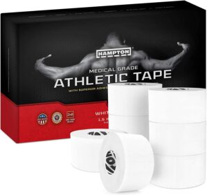 Hampton Adams Athletic Tape 8 Pack,...
