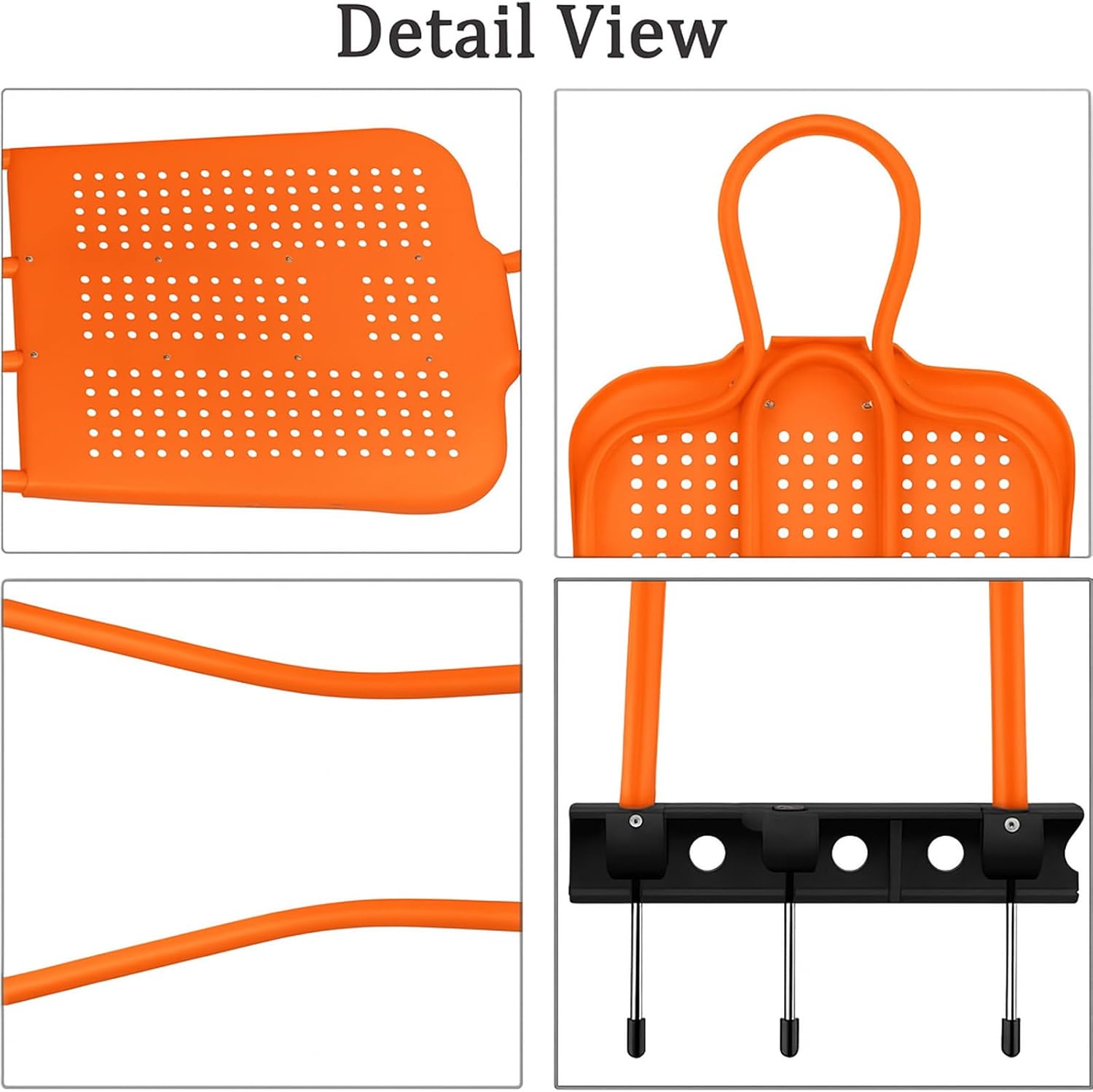 Soccer Mannequin for Training - 3 Pcs 65 Inch Soccer Dummies,Durable PVC Soccer Mannequins with Carry Bag, Soccer Free Kick Wall (Orange) - Image 4