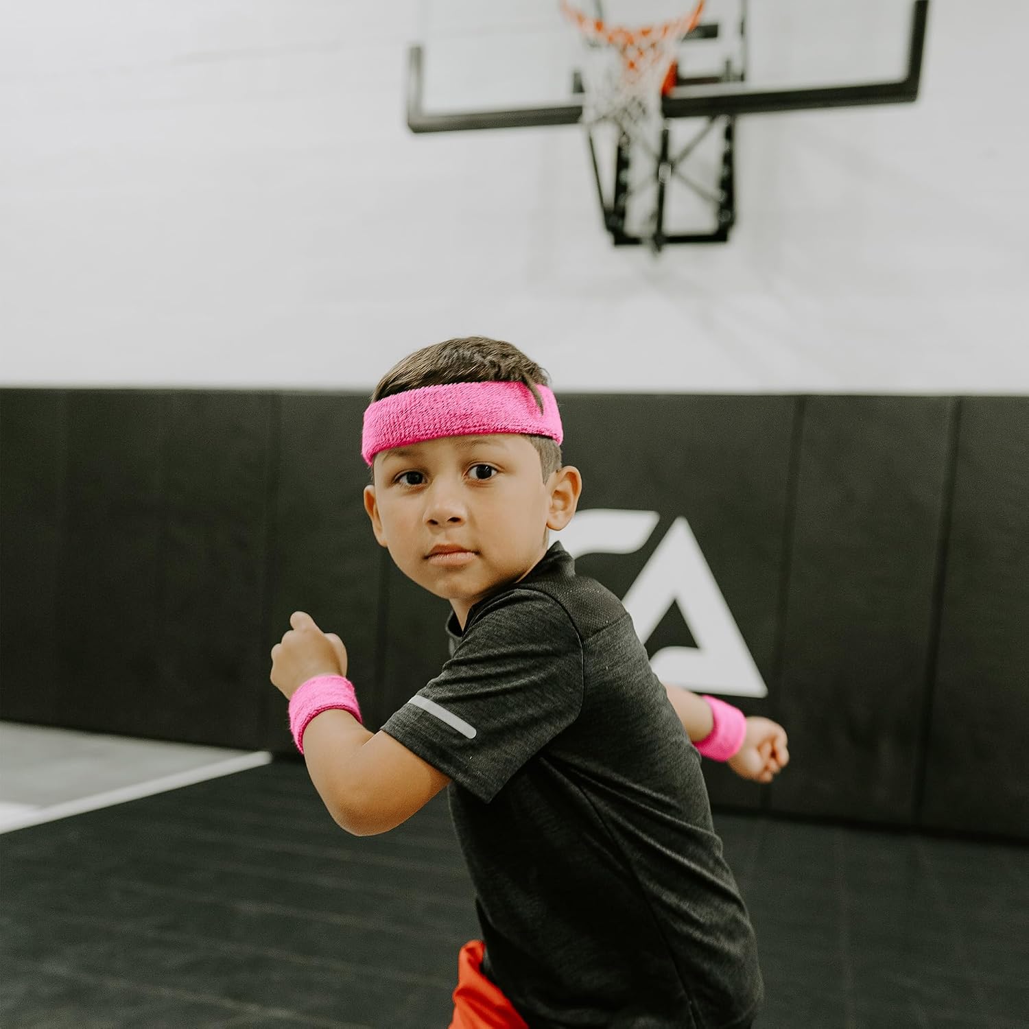 Suddora Kids Sweatbands, Headbands & Wristbands for Toddlers, Non-Slip and Lightweight Fabric Bands for Youth Basketball, Soccer, and Tennis, Moisture-Wicking Bands for Cosplay & Costumes - Image 8