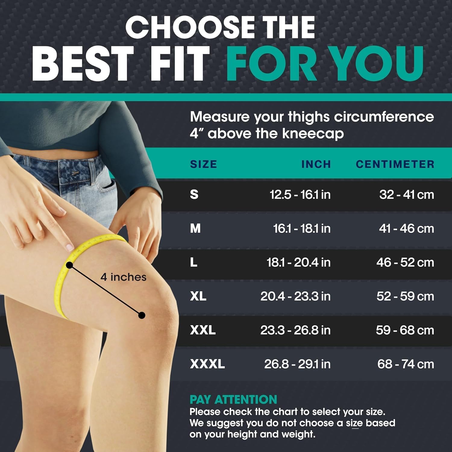 Modvel Compression Knee Brace for Women & Men - 2 Pack Knee Brace for Women Running Knee Pain, Knee Support Compression Sleeve, Workout Sports Knee Braces for Meniscus Tear ACL & Arthritis Pain Relief - Image 5