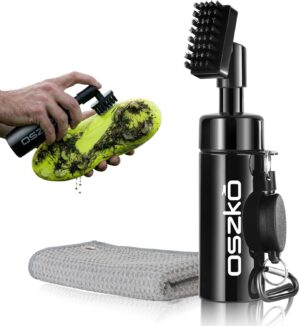 Press-to-Spray Shoe Brushes, Cleats...
