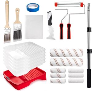 Mister Rui 22-Pc Paint Roller Kit w...
