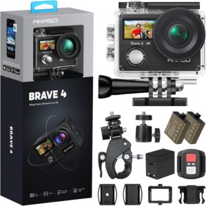 AKASO Brave 4 Action Camera 4K30 Ul...