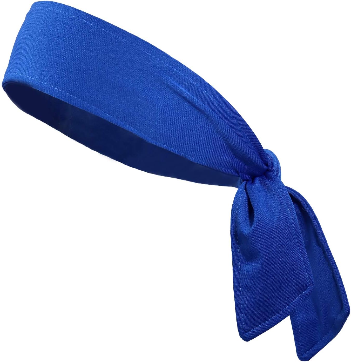 Headbands Tie on Headband for Women Men Running Athletic Hair Head Band Elastic Sports Sweat Basketball Sweatband Stetchy Yoga Workout Sweatbands Adjustable Non-Slip Moisture Wicking