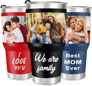 Petalsun Personalized 30oz Photo Tu...