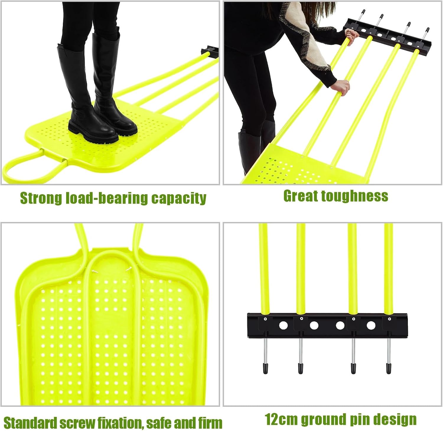 Shappy Soccer Kick Training Mannequin Durable ABS Plastic Training Dummies with Steel Ground Spikes Soccer Mannequin Goal Equipment - Image 4
