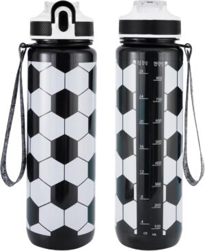 EYQ 32oz Water Bottle with Straw, T...