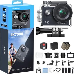 AKASO EK7000 4K30FPS 20MP WiFi Acti...