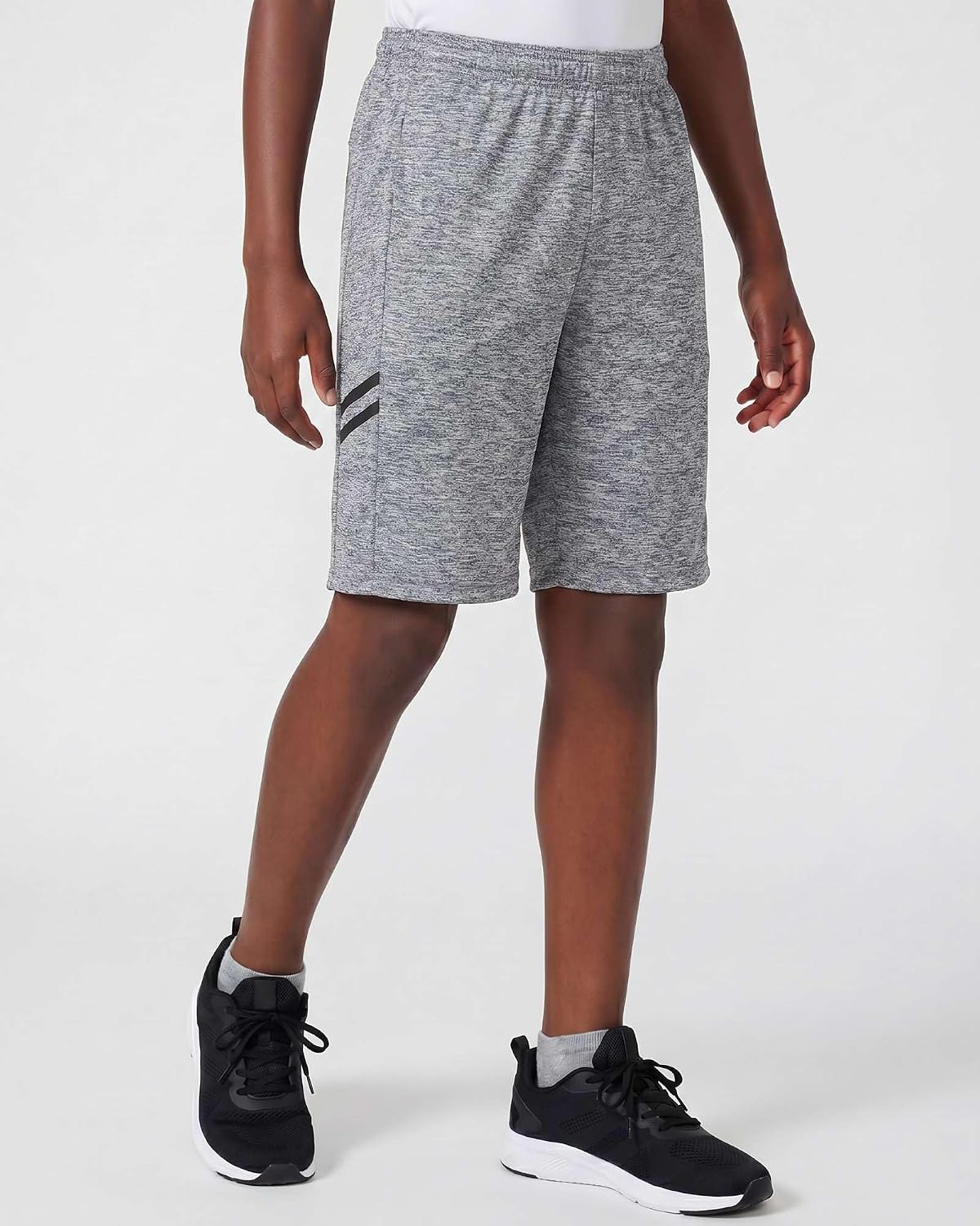 5 Pack Boys' Dry Fit Basketball Shorts Athletic Running Youth Pockets Gym | Available in Youth & Teen Sizes, Soccer, Football, Practice, Elastic Waistband, Drawstring, Golf, Hiking; Light & Breathable - Image 2