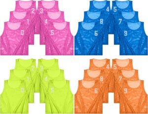 Boyiee 24 Pieces Pinnies Scrimmage ...