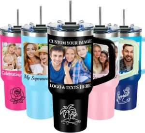 Personalized 40oz Tumbler-Custom Wa...