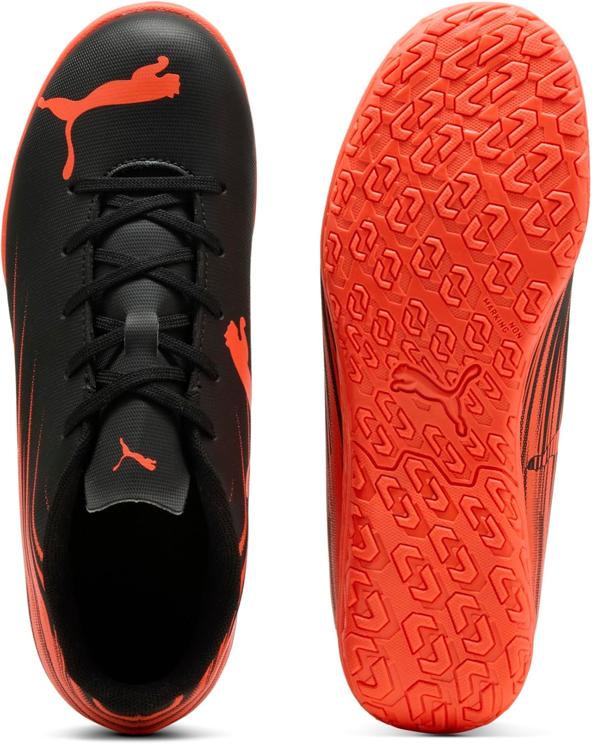 PUMA Kids Attacanto II Indoor Training Soccer Shoes (Little Kid/Big Kid) - Image 4