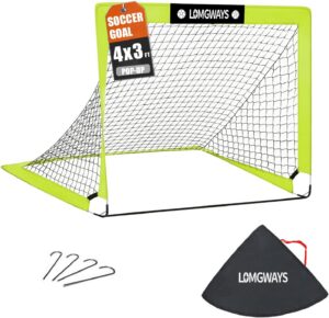 LOMGWAYS Soccer Goal for Kids + You...
