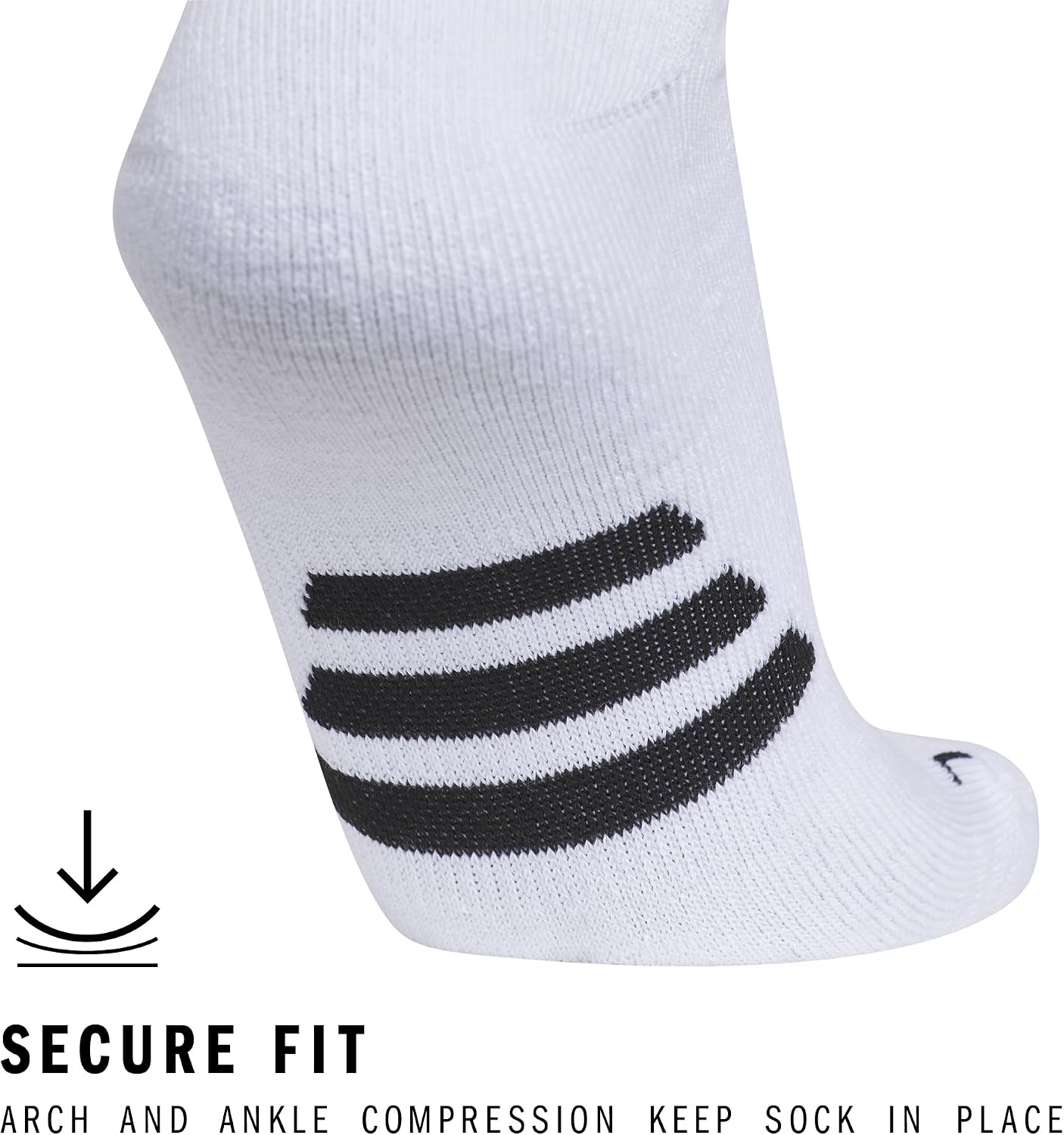 adidas Rivalry Over-the-Calf Soccer Socks 2 Pairs | Unisex, 2-Pack, Cushioned Impact Zones, Arch & Ankle Support, Secure Compression, Over-The-Calf Fit, Game & Practice Ready - Image 5