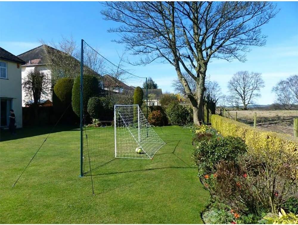 Open Goaaal Soccer Goal, Rebounder and Backstop Net | All-in-one backyard system; continuous shooting practice and missed-shot protection - Image 2