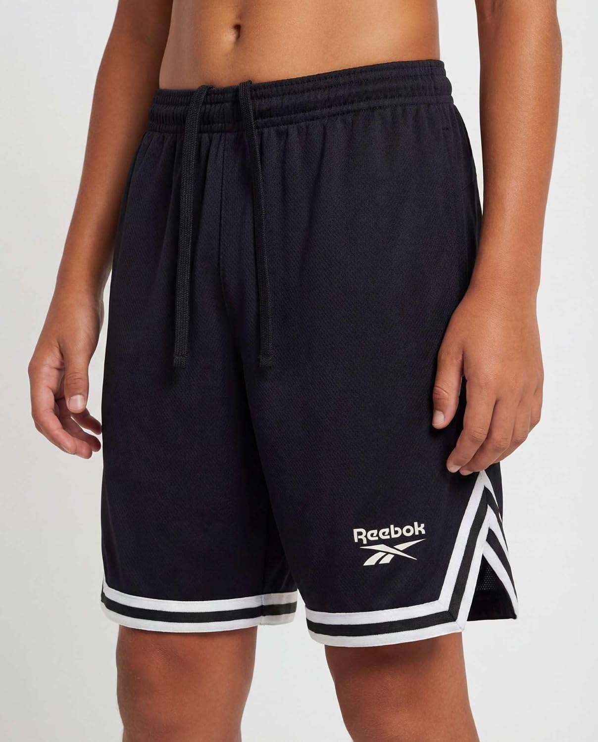 Reebok 4 Pack Boys' Mesh Athletic Shorts Kids Basketball Running Pockets | Available In Sizes 6 To 16, Teen, Youth, Soccer, Baseball, Football, Tennis, Gym, Quick Dry, Breathable, Drawstring - Image 3