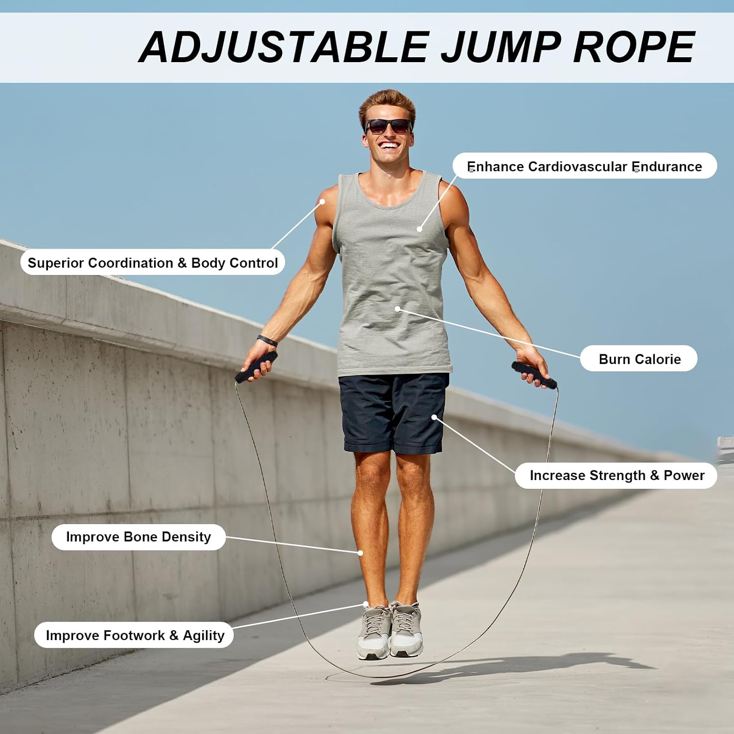 Speed Agility Training Equipment Set, Agility Ladder 20ft, 12 Football Cones, Resistance Parachute/Soccer Kick Trainer, Jump Rope, 5 Resistance Bands, Football Practice Equipment for Kids Adults - Image 7