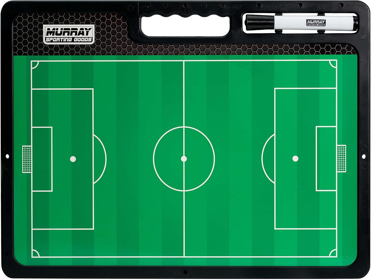 Murray Sporting Goods Premium Coaches Clipboard | Double-Sided Dry Erase Marker Board for Basketball, Baseball, Soccer, Football, Hockey (Marker Included) - Image 2