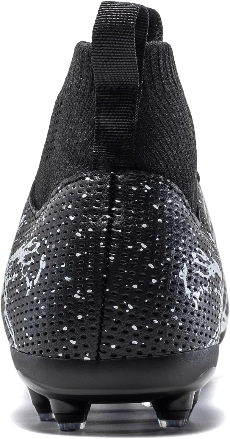 Unisex Soccer Cleats Lightweight No-Tie Lacing System Multi-Surface Football Shoes with Ankle Support for Beginners to Advanced Players - Image 4