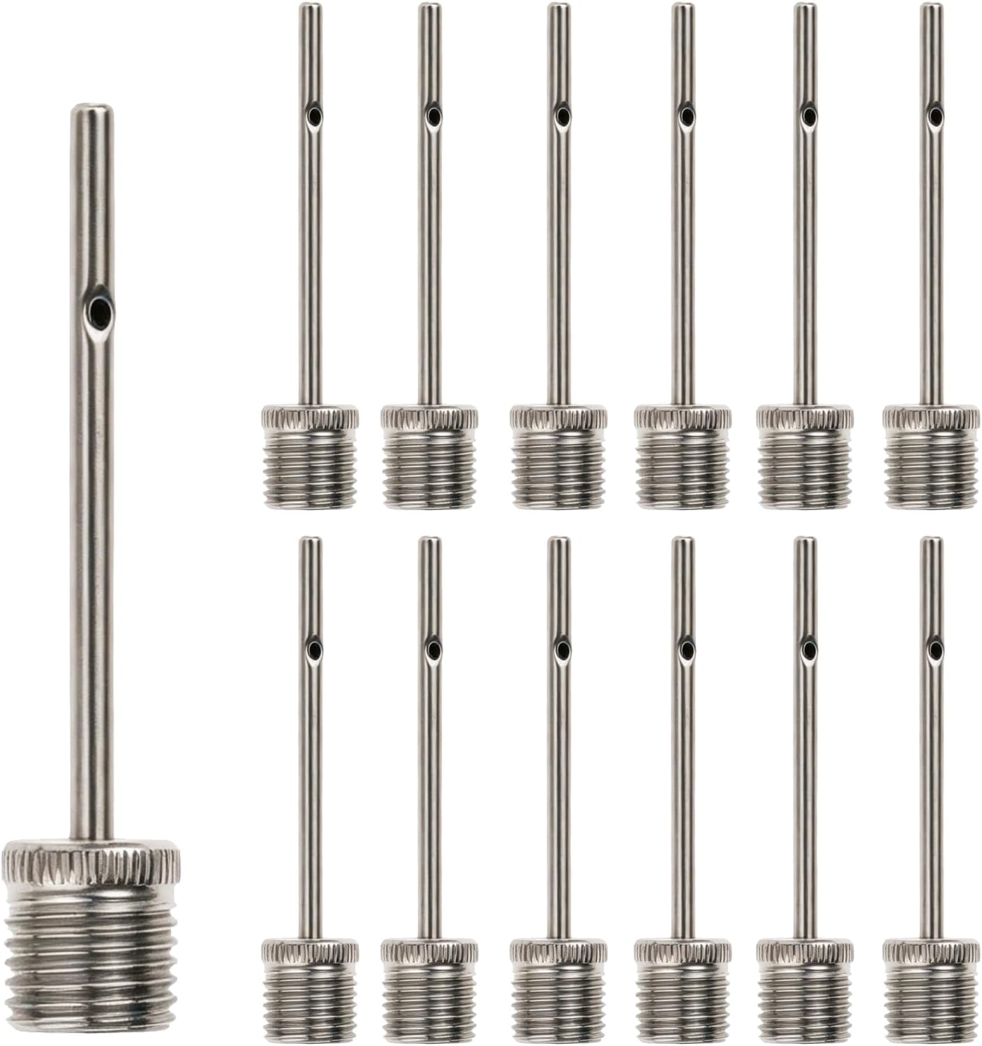 Ball Pump Needles Stainless Steel Air Pump Needles for Inflation Ideal for Football Basketball Volleyball and All Sports Balls Needle for Ball Pump Durable and Reliable for Quick and Easy Inflation