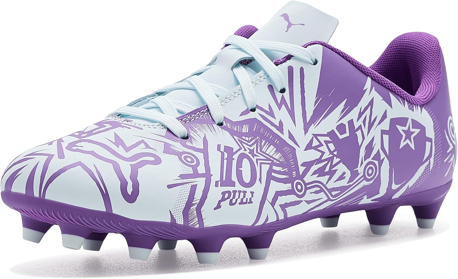 Puma Unisex-Child Tacto Christian Pulisic Firm, Artificial Ground Soccer Cleats