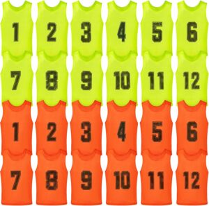 Vabean 24 Pack Nylon Mesh Scrimmage...