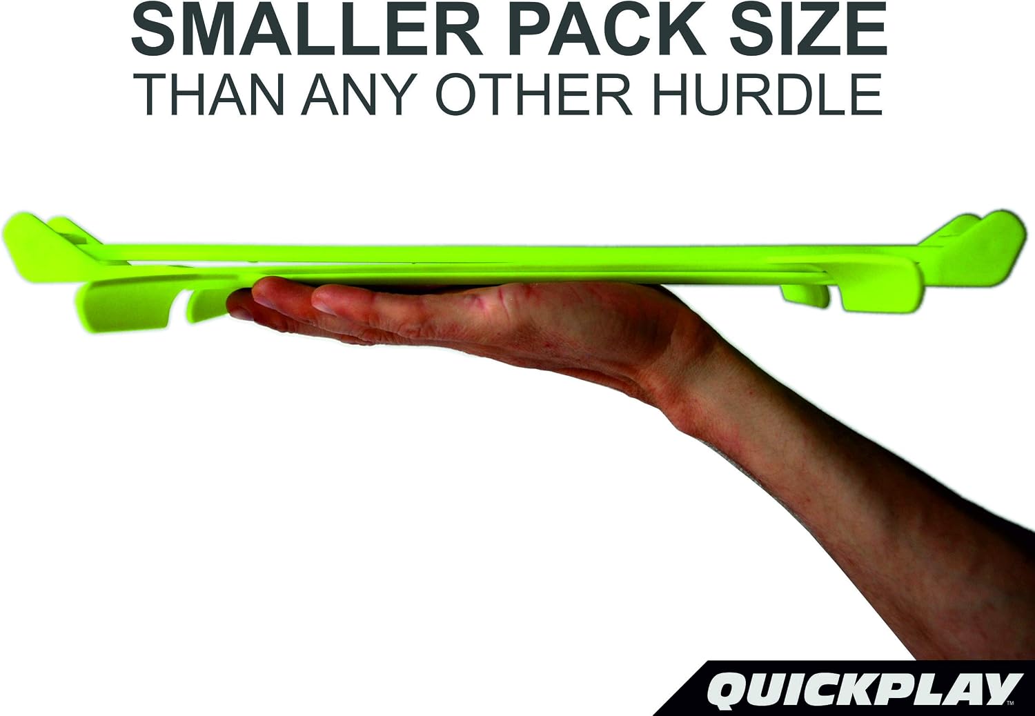 QUICKPLAY Adjustable Speed Hurdles Set of 6 - Agility & Soccer Training | 3-in-1 heights 6", 9", 12", Quick-click adjust, Footwork & plyometric drills, Portable, Carry bag included - Image 4