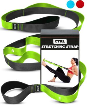 Stretching Strap with Loops, Non El...