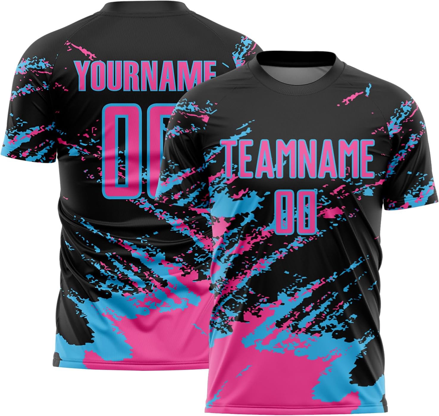 Custom Soccer Jerseys Personalized Soccer T Shirts & Shorts for Men Youth Women Boys, Printed Name Number Team Uniforms - Image 2