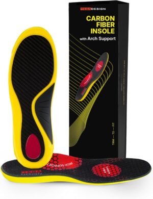 Carbon Fiber Insole with Arch Suppo...