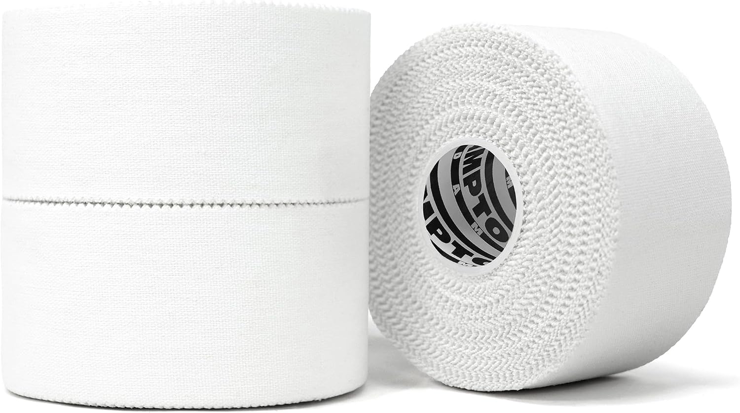 Hampton Adams Athletic Sports Tape, Very Strong, Easy Tear, No Residue | Premium Cotton Blend, 45 ft Rolls, 3 Pack, Strong Hold for Fingers Ankles & Wrists, Tears by Hand, No Sticky Residue