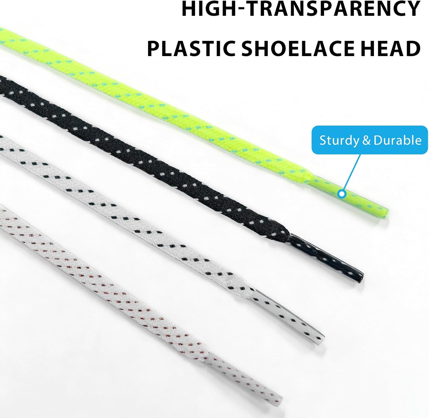 UamGlsob 4MM Soccer Shoelaces for Mercurial Vapor/Superfly Shoes, Lightweight No-Fray Polyester Replacement Football Laces - Image 5