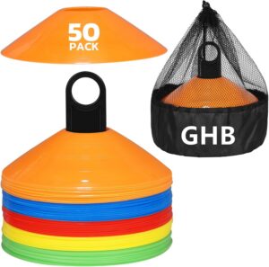 GHB Soccer Cones 25/50/100 Pack Dis...