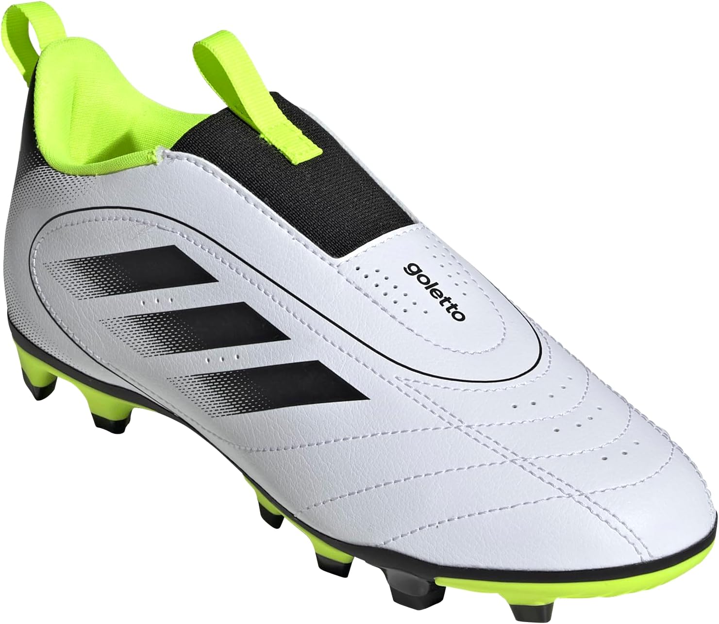 adidas Kids' Goletto Ix Laceless Firm Ground Soccer Shoes - Image 2