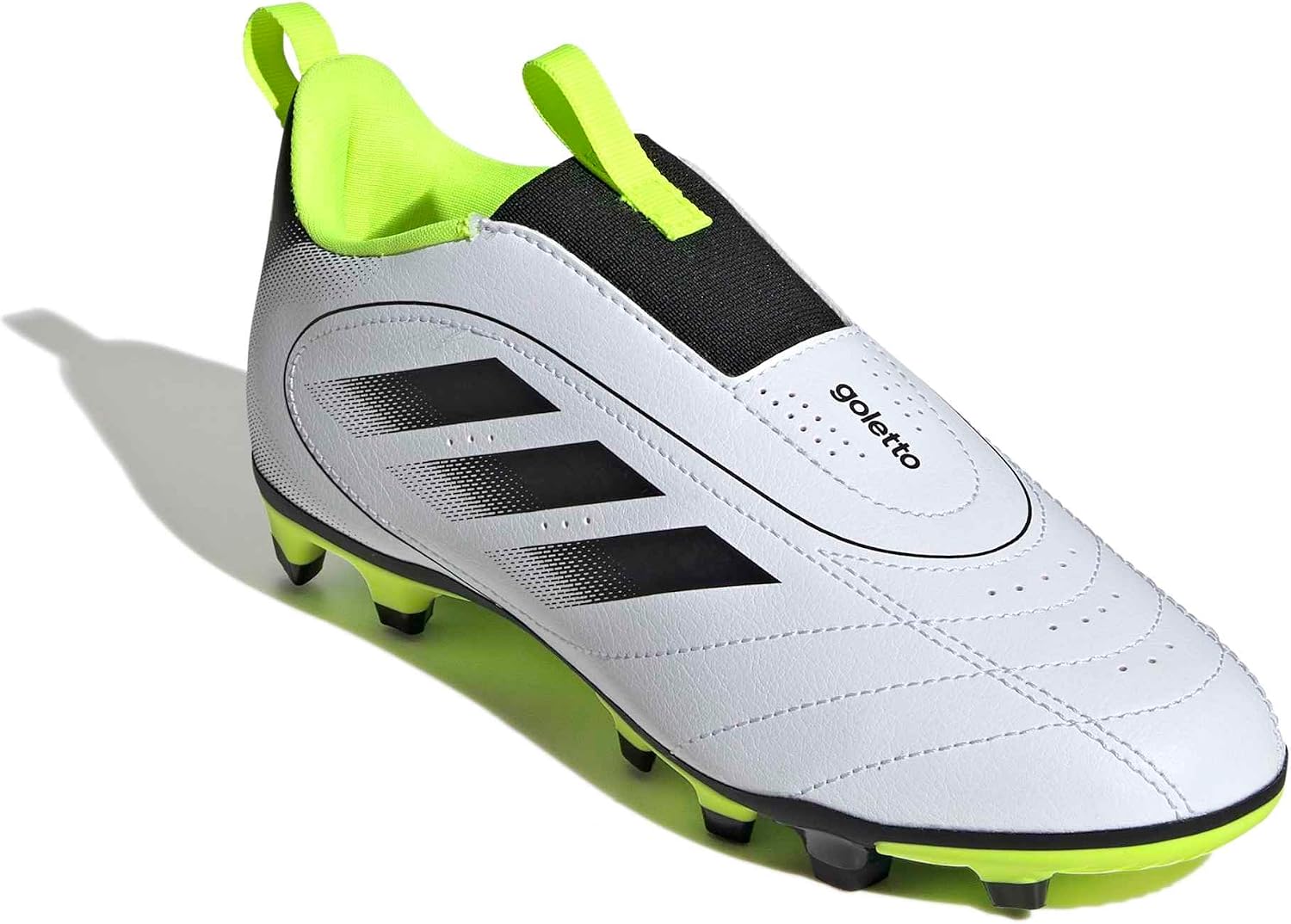 adidas Kids' Goletto Ix Laceless Firm Ground Soccer Shoes - Image 10