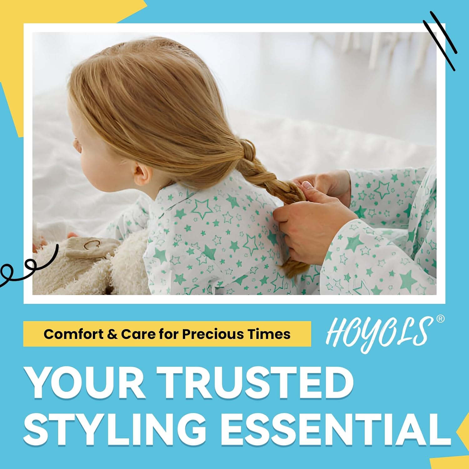 HOYOLS Clear Hair Ties, 1500 Pcs Small Elastic Rubber Bands | Soft Mini TPU Rubber Bands with No-Snag Stretch Hold for Braids, Ponytails and Daily Styling for Women and Teens - Image 6