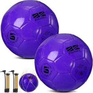 Shappy 2 Pcs Soccer Balls Bulk with...