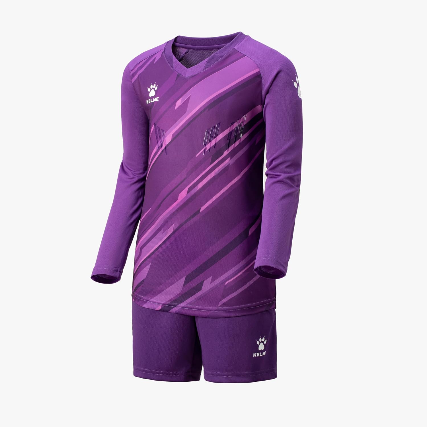 KELME Kids Goalie Shirt,Goalkeeper Jersey Padded Long Sleeve Soccer Football Training Uniform for Youth,Purple Kid Size 12 - Image 7