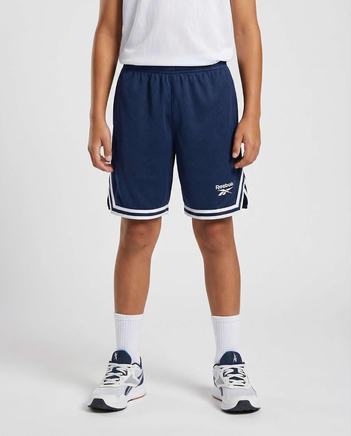 Reebok 4 Pack Boys' Mesh Athletic Shorts Kids Basketball Running Pockets | Available In Sizes 6 To 16, Teen, Youth, Soccer, Baseball, Football, Tennis, Gym, Quick Dry, Breathable, Drawstring - Image 2