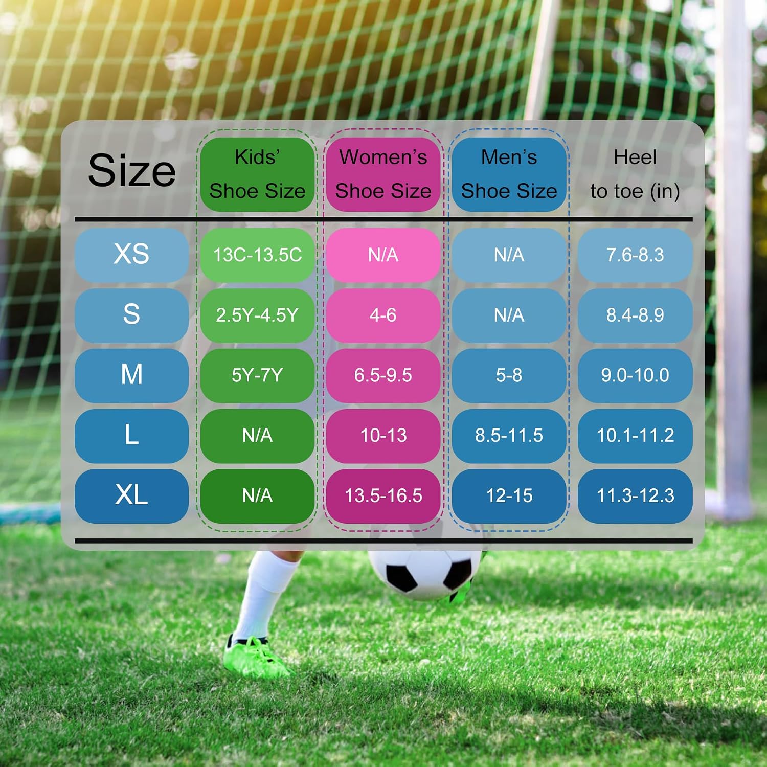 CWVLC Soccer Socks (1/3/5 pairs) Team Sport Knee High Socks for Adult Youth Kids - Image 3