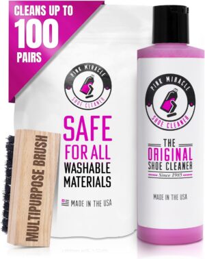 Pink Miracle Shoe Cleaner Kit with ...