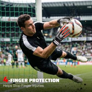 Sportout Goalkeeper Gloves with Fin...