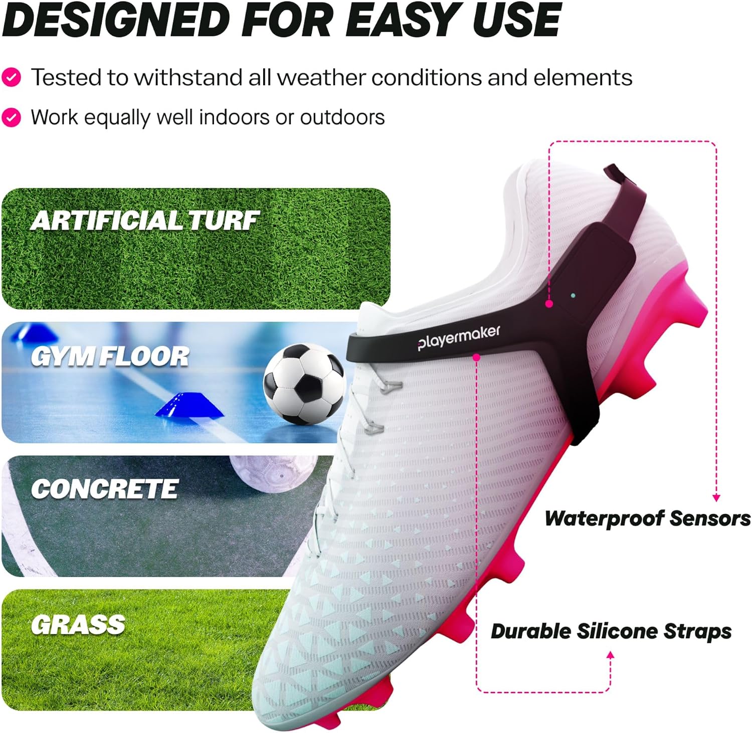 2.0 Smart Soccer Tracker - AI Soccer Sensor for Aspiring Players, Stop Guessing and Start Improving with Real Data, Tracks Every Touch, Step and Movement, FIFA Certified Wearable - Image 7