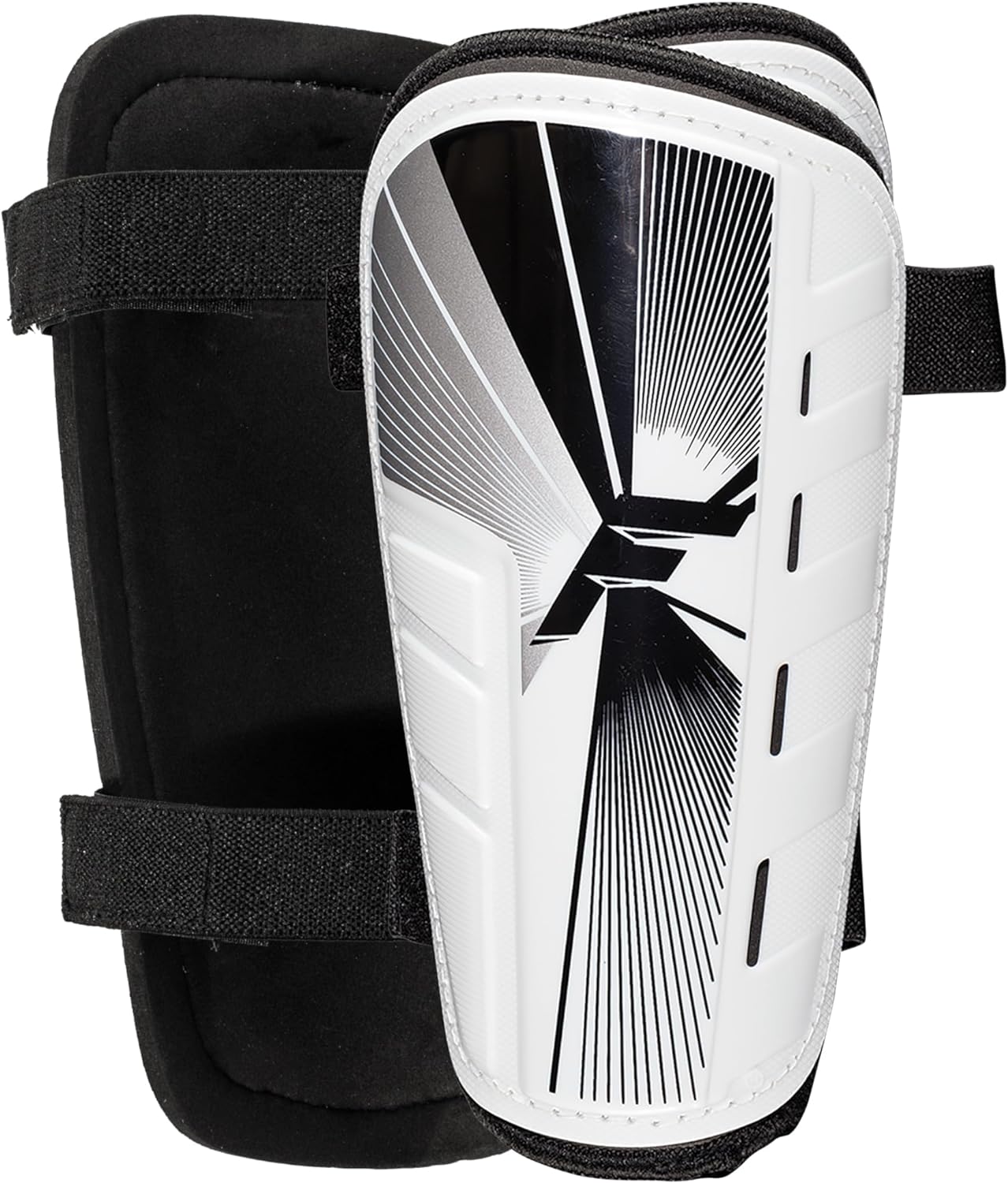 Franklin Sports Soccer Shin Guards for Youth + Adults - Superlight Shin Guards for Men, Women + Kids - (2) Shin Guard Set for Boys + Girls