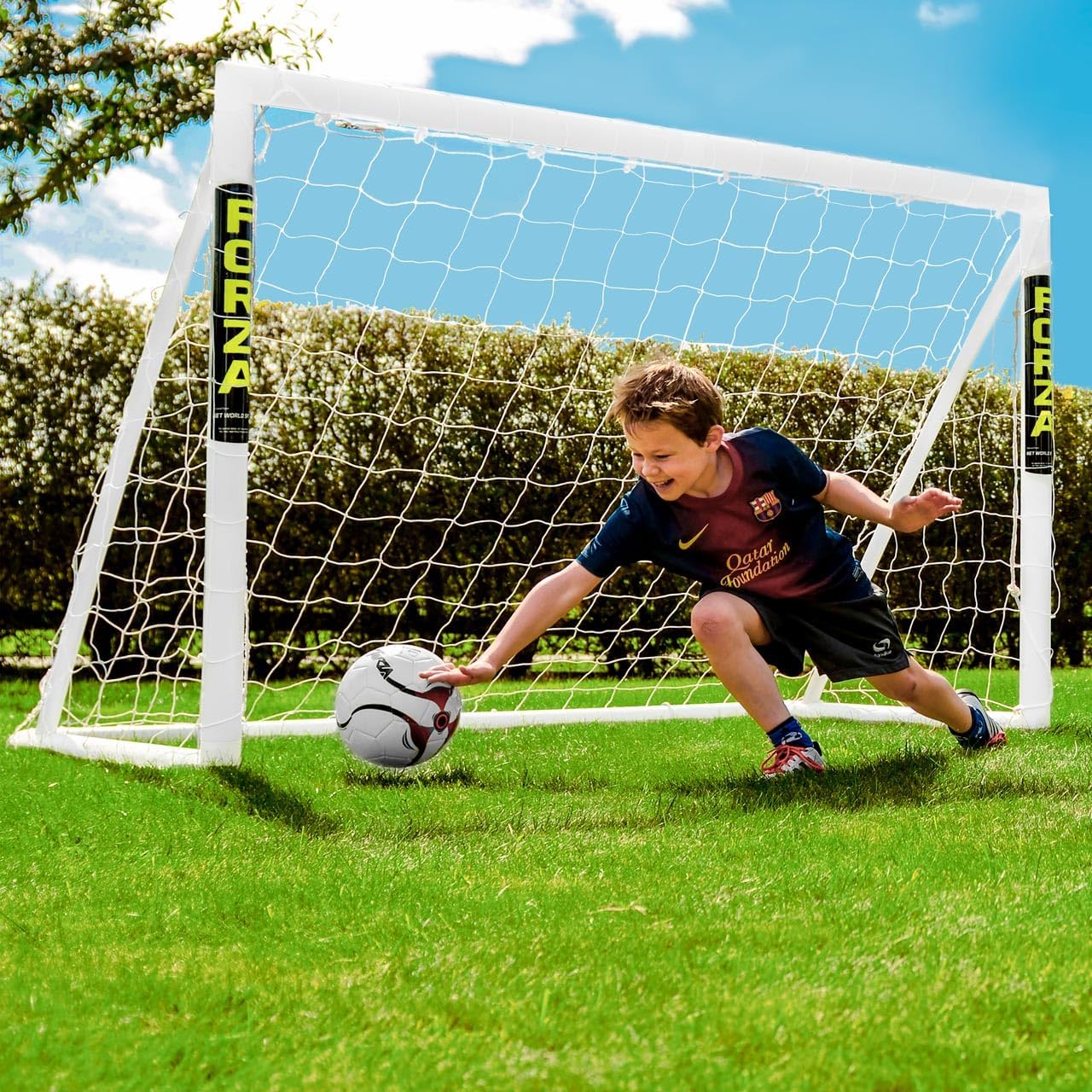 FORZA 6 x 4ft Kids Soccer Goal - The World’s #1 Backyard Goal! | 100% UK-Made, 2 Min Setup, Unbreakable Goalpost Bundle - Buy FORZA, Play Forever! - Image 3